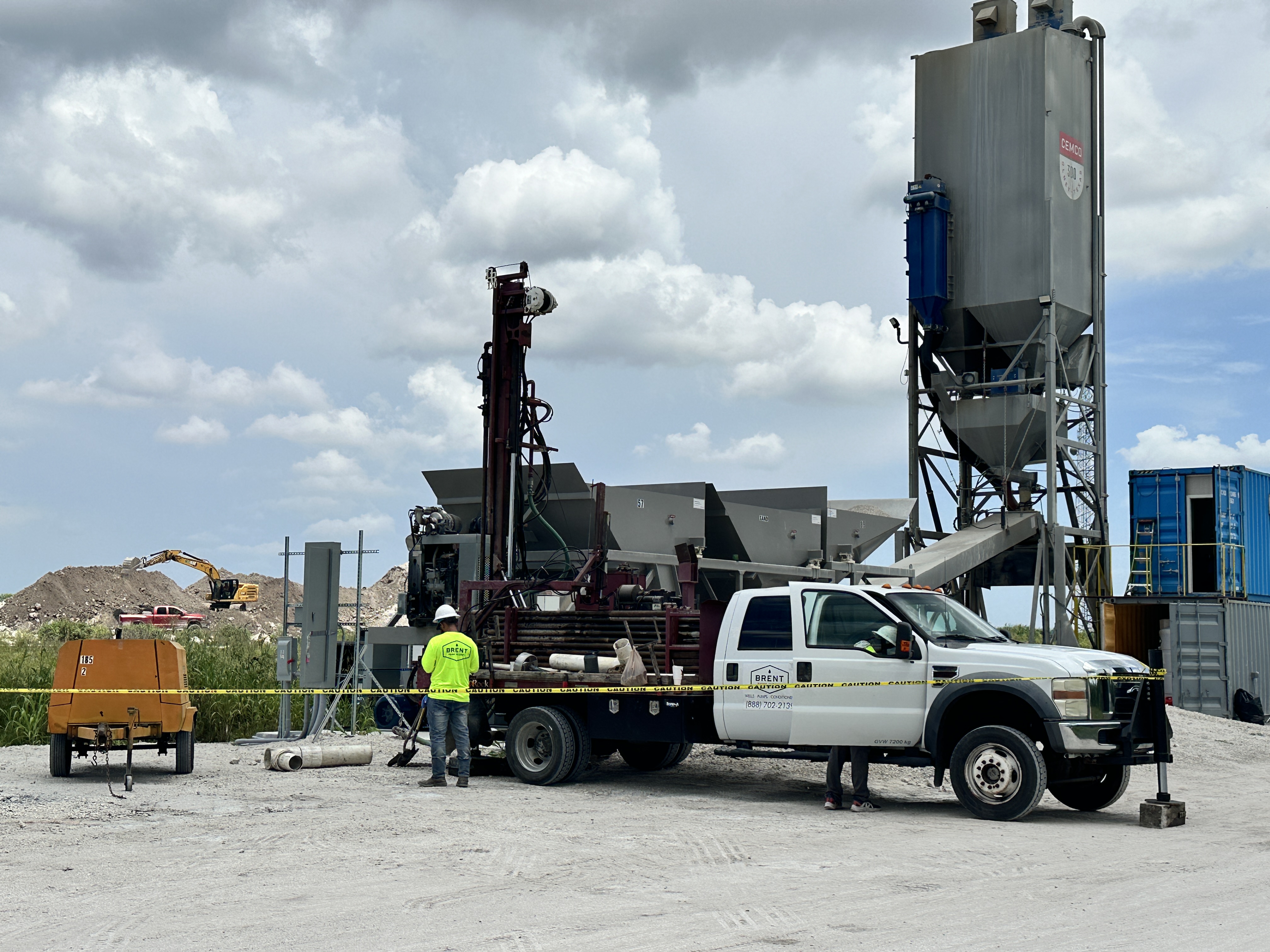 Commercial job site