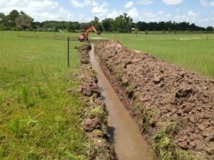 Drainage Digging - Brent Pump Works - Sprinkler System, Well Pumps, Commercial Irrigation Systems, Water Filtration